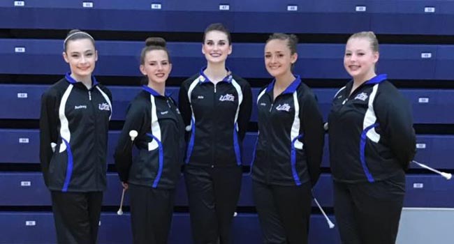 indiana baton twirling image